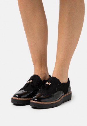 Anna Field Slip Ons Låga Skor Dam Svarta | CXS-497850