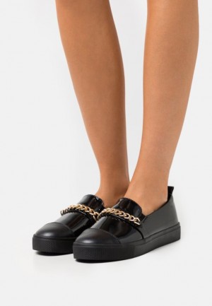 Anna Field Slip Ons Låga Skor Dam Svarta | VJO-492618