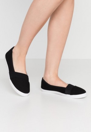 Anna Field Slip Ons Låga Skor Dam Svarta | UTA-947326