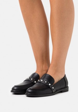 Anna Field Slip Ons Låga Skor Dam Svarta | TLC-450386