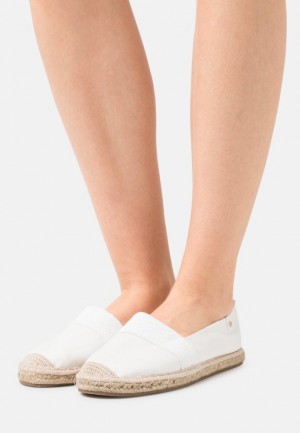 Anna Field Slip Ons Låga Skor Dam Vita | AOT-685179