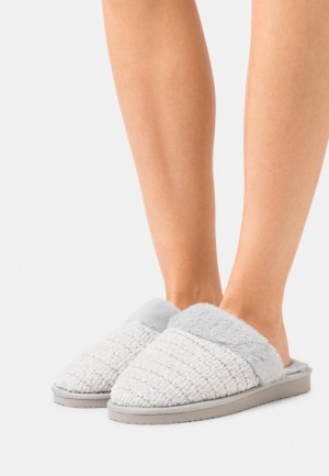 Anna Field Slippers Tofflor Dam Grå | YJE-381605
