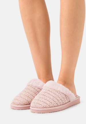 Anna Field Slippers Tofflor Dam Rosa | DHT-904631
