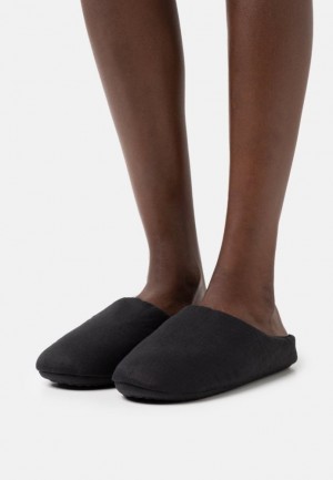 Anna Field Slippers Tofflor Dam Svarta | GZB-750896