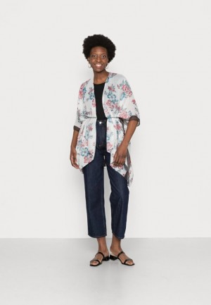 Anna Field Summer Beach Cape Painted Floral Cape Kappa Dam Vita | YUI-462980