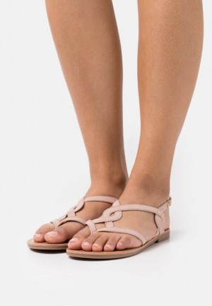 Anna Field T Bar Sandals Sandaler Dam Ljusrosa | XJM-217948