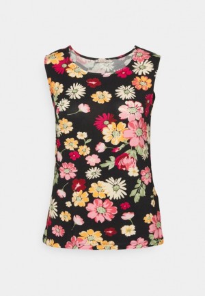 Anna Field Top T-shirt Dam Svarta | JYI-261547