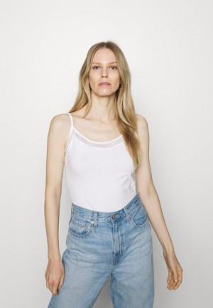 Anna Field Top T-shirt Dam Vita | YSX-697158