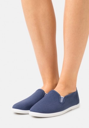 Anna Field Trainers Låga Skor Dam Mörkblå | QBN-607451