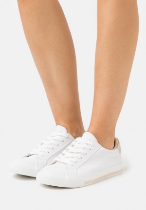 Anna Field Trainers Sneakers Dam Guld | VOS-749810