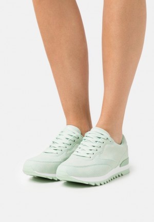 Anna Field Trainers Sneakers Dam Mintgröna | URT-409726