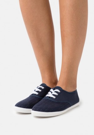 Anna Field Trainers Sneakers Dam Mörkblå | DAK-840356