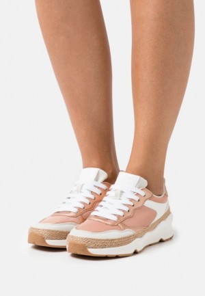 Anna Field Trainers Sneakers Dam Rosa Guld | GFT-870264