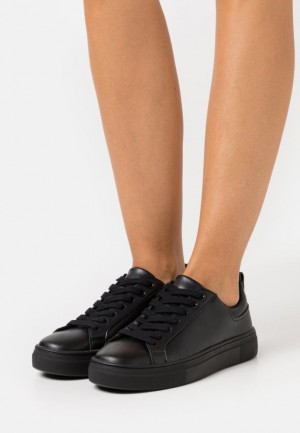 Anna Field Trainers Sneakers Dam Svarta | ZVL-274539