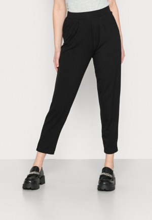 Anna Field Trousers Långbyxor Dam Svarta | LDX-578269