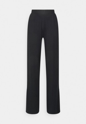 Anna Field Trousers Långbyxor Dam Svarta | ITW-819670