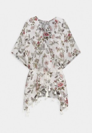 Anna Field Tunic Skjorta Dam Vita | WYS-954273