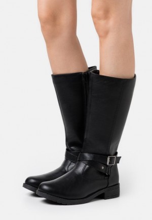 Anna Field Vinter Boots Boots Stövlar Dam Svarta | JZP-021964