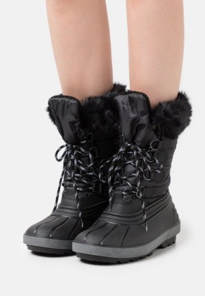 Anna Field Vinter Boots Snow Boots Stövlar Dam Svarta | ZMH-085731
