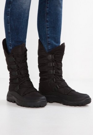 Anna Field Vinter Boots Snow Boots Stövlar Dam Svarta | RIS-821649