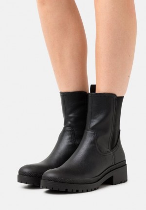 Anna Field Vinter Boots Stövletter Dam Svarta | KGX-450832