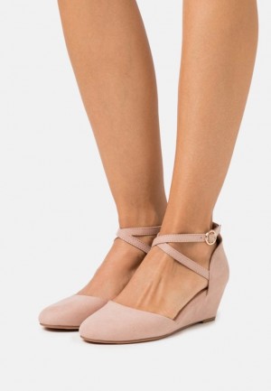 Anna Field Wedges Klackar Dam Ljusrosa | KDJ-312567