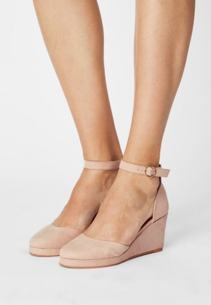 Anna Field Wedges Klackar Dam Ljusrosa | UIJ-028451