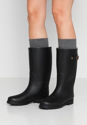 Anna Field Wellies Stövlar Dam Svarta | LNK-591382