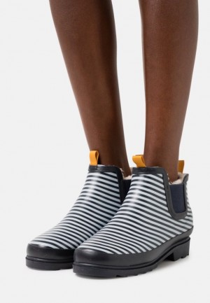 Anna Field Wellies Stövletter Dam Mörkblå | NED-578160
