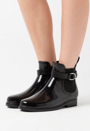 Anna Field Wellies Stövletter Dam Svarta | EGK-762849