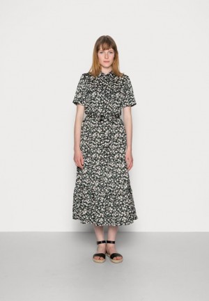 Anna Field Woven Blouse Klänning Shirt Klänning Klänning Dam Svarta | SYG-340798